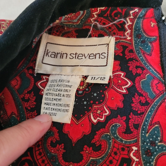 Vintage Karin Stevens dress - Picture 5 of 8